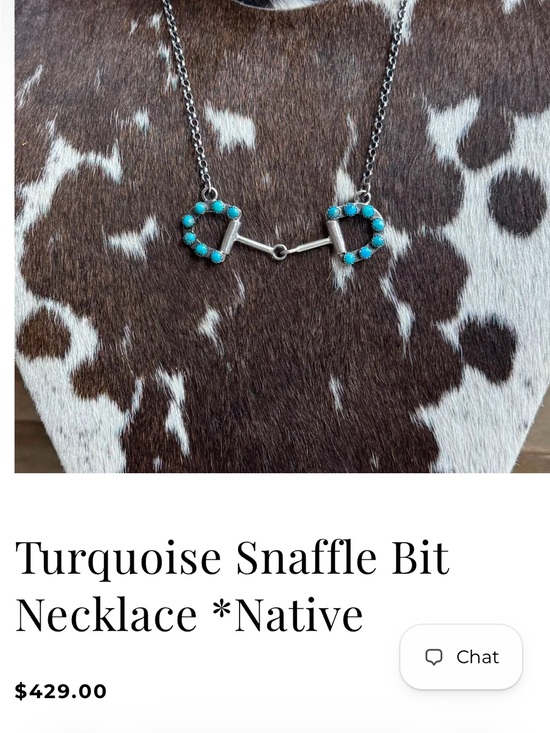 Jewelry - ($275)🩵🌵Turquoise & Sterling Silver Horse Bit Necklace or Choker